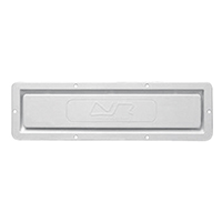 [] Ventilator w/Water Outlet, 420x120mm, White image