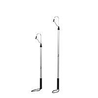 [] Gaff w/ Anod. Alumin. Pole Ø25mm, L.790mm & Inox Hook Ø8mmxW.70mm image