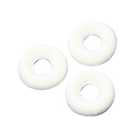 [] Washer for Screw, Ø3.5mm, Plastic, White image