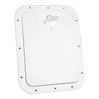 [] Inspection Hatch w/ Removable Cover, White, 306x356mm image