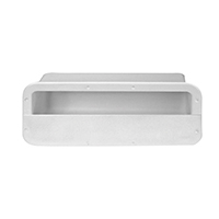[] Util. Stor. Case, 1/2 Open, Rect.170x420mm, White image