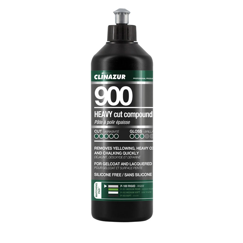 [] CLIN AZUR 900 Heavy Cut Polishing Compound, 500ml image