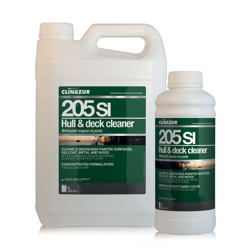 [] CLIN AZUR 205SI Concentrated Hull & Deck Cleaner, 1L image