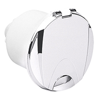 [] Case w/Sea Water Outlet, w/Lid, Straight Conn. Chrome image