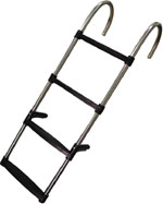 [] Ladder, 4 steps, Inox 316, L1130xW350mm image