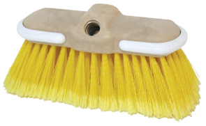 [] Boat Wash Brush Flow Thru, Medium Bristle, H6,5cm, Yellow image