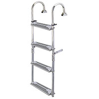 [] Foldable Ladder, 2+2 steps, Inox 316, 180⁰, L1050xW325mm image