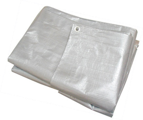 [] Protective Cover - Tarpaulin, 2x1,5m, Silver image