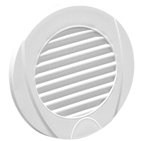 [] Ventilation Shaft Grilles Cover, Ø102mm, White image