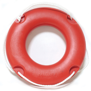 [] Lifebuoy Ring, No 45 with rope, Non-ISO/SOLAS image
