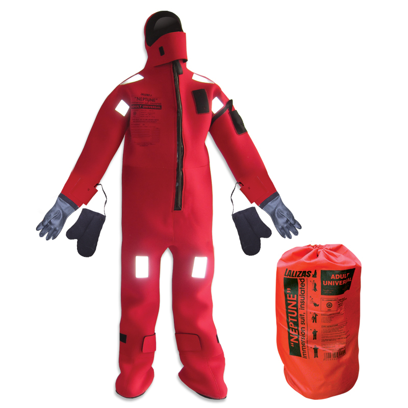[] LALIZAS Immersion Suit 'Neptune',SOLAS/MED-MER,Universal, Insulated - with rubber gloves image