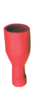 [] Fully Insulated Disconnect - Double Crimp, red, for 0,25-1,5mm2 wire (20 pcs) image