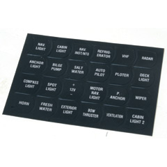 [] Function labels for switch panels (24pcs) image