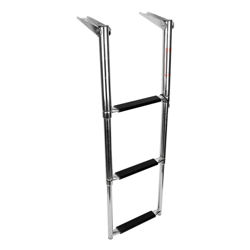 [] Telescopic Ladder, 3 steps, Inox 316, L860xW330mm image