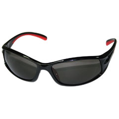 [] Sunglasses, TR90, Polarized 1.10mm, Black-Red image