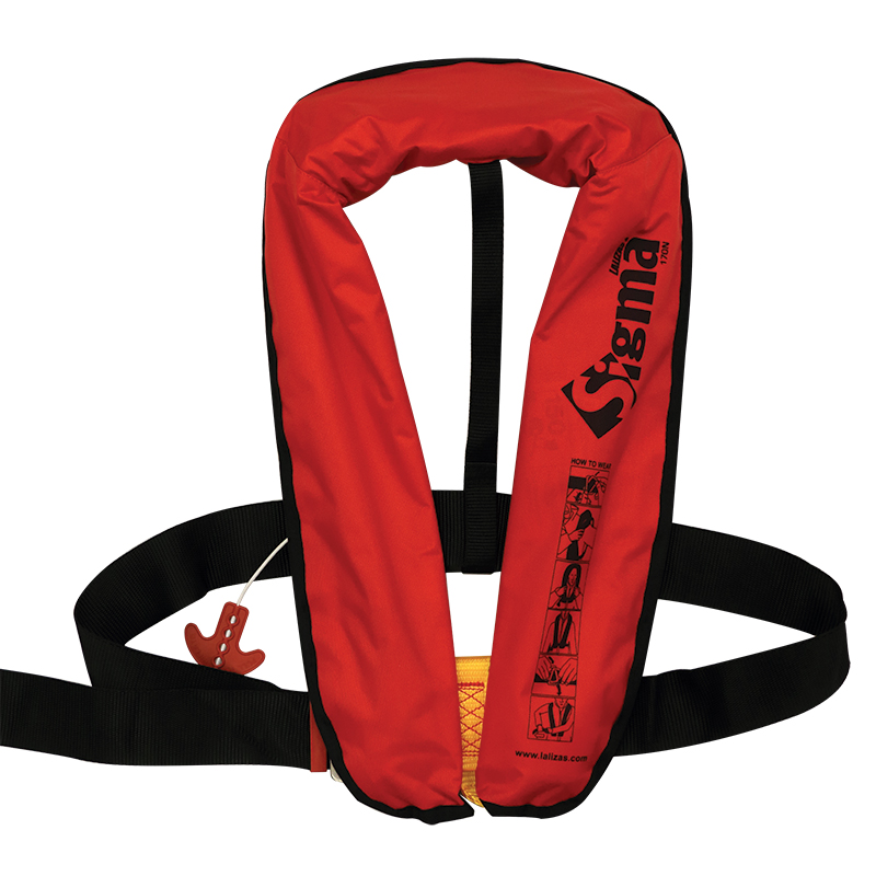 [] Sigma Infl.Lifejacket, Auto, 170N, ISO, Adult, Red image