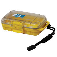 [] SeaShell Unbreakable Case, 132x100x40mm, Waterproof, Yellow image