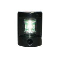 [] FOS LED 12 Stern Light 135°, Side mounted, with black housing image