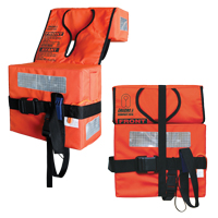 [] LALIZAS Foam Folding Lifejacket Compact, SOLAS/MED-MER/TC, Adult, Orange image