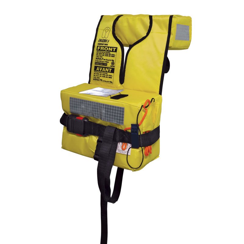 [] LALIZAS Foam Folding Lifejacket Compact Mini, SOLAS/MED, Adult, Yellow image