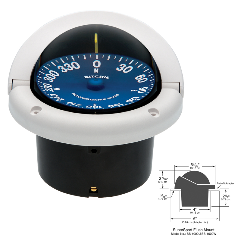 [] Compass Supersport flush mount 3 3/4" image