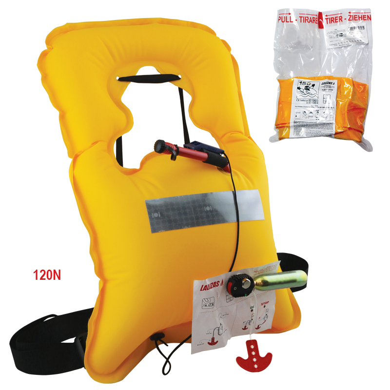 [] Vita Infl. Lifejacket, Manual, 120N, ISO, Adult image
