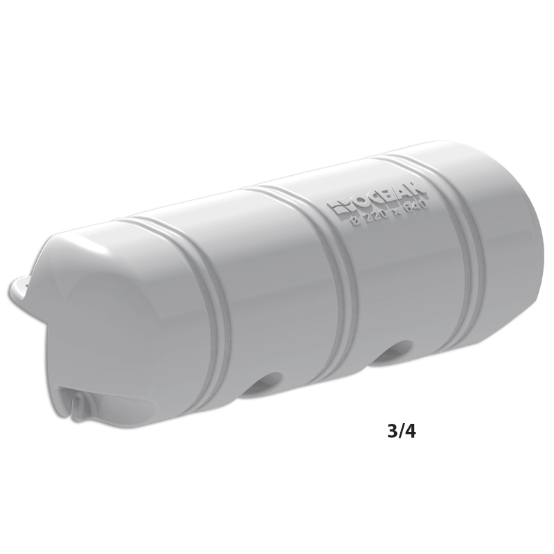 [] OCEAN Dock Fender 220x640mm, 3/4, White image