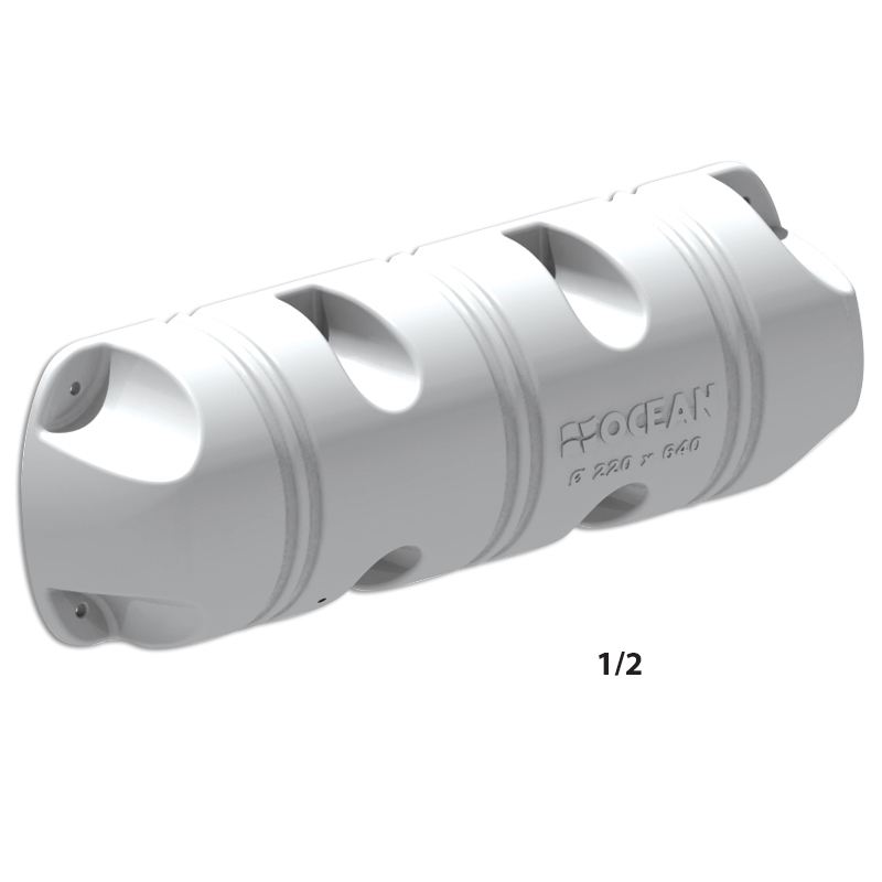 [] OCEAN Dock Fender 220x640mm, 1/2, White image