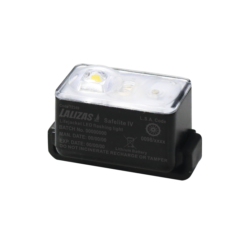 [] LALIZAS Lifejacket LED flashing light "Safelite IV" ON-OFF water activated, SOLAS/MED/USCG-MER/TC image