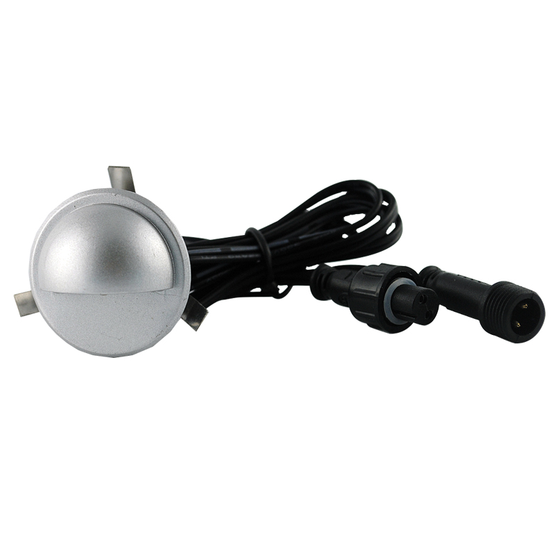 [] AquaLED Courtesy Light, No-glare, Neutral White Light, 12V DC,  0.2W, IP65, w/Chromed Housing image