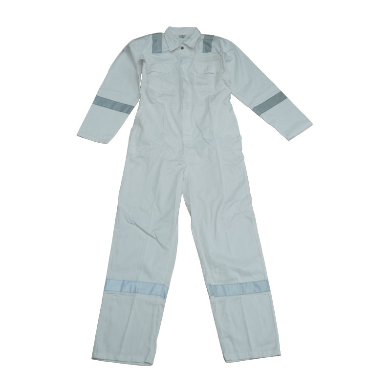 [] Workwear Coverall, Cotton 200gsm, Small, White image