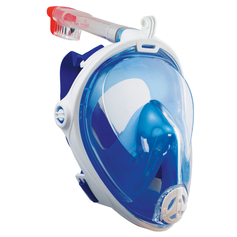 [] Snorkel Μask, Full-Face, L/XL, Blue image
