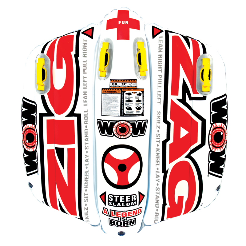 [] WOW Ski Tube, ZIG ZAG, 152x137cm image