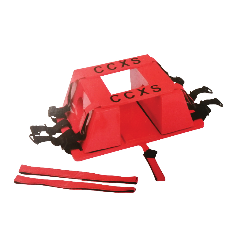 [] Adult Head Immobilizer, Red image