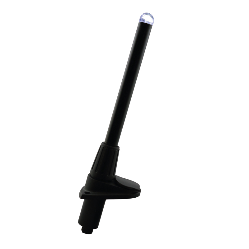 [] MICRO LED Pole Light, Plug in 60cm, White Light, Black image