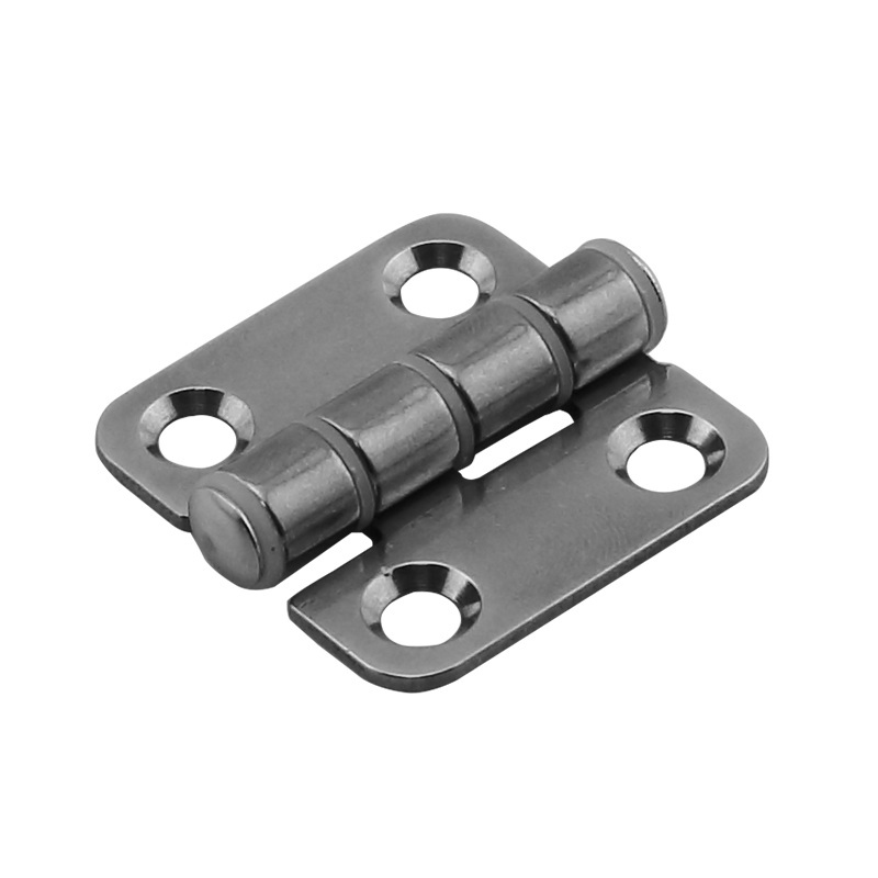 [] Silent Hinge, Right, Inox 316, L38mm, W37mm, Thickness 1,8mm image