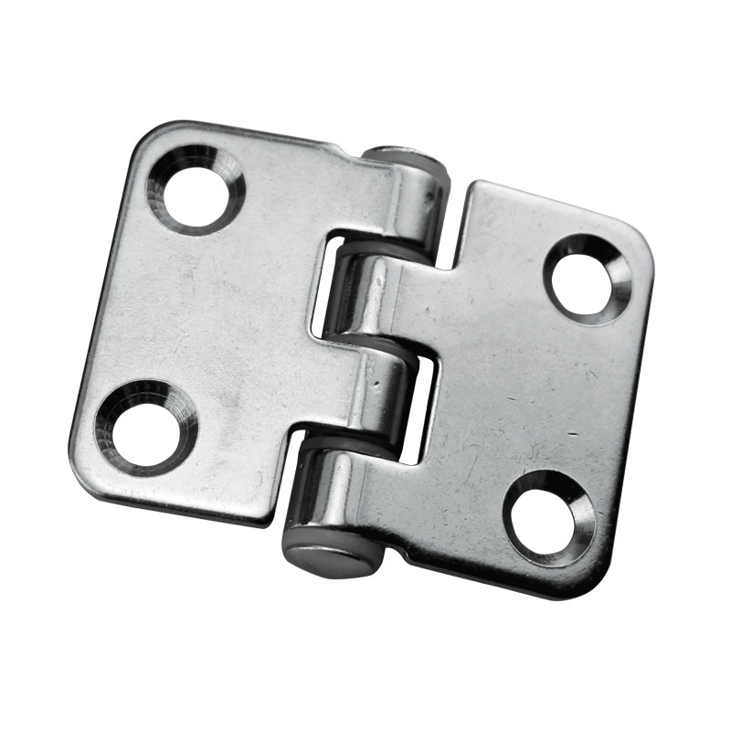 [] Silent Hinge, Reversed, Inox 316, L48mm, W37mm, Thickness 1,8mm image