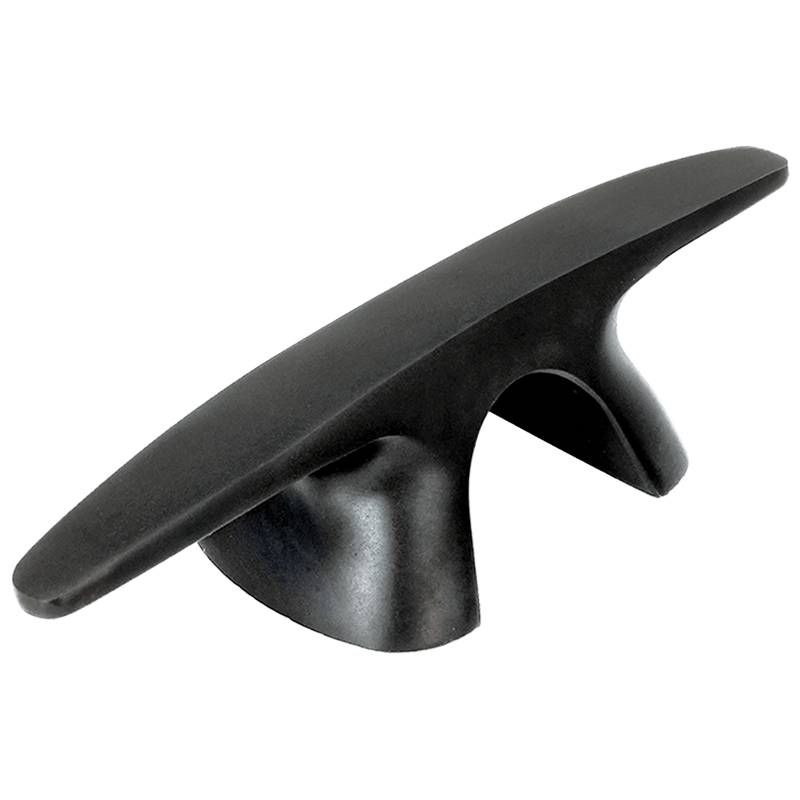 [] Bull Dog Cleat, Inox 316, 200mm (8''), Black image