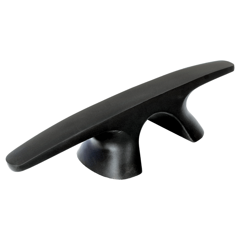 [] Bull Dog Cleat, Inox 316, 250mm (10''), Black image