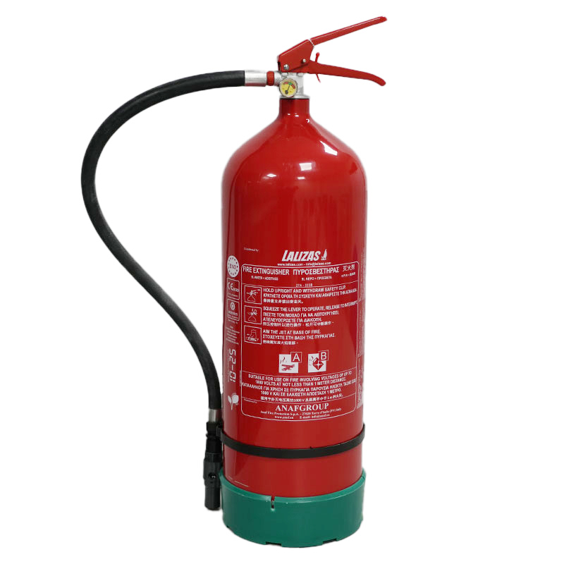 [] LALIZAS Fire Extinguisher PFAS Free Foam, 9L,Stored Pressure, w/wall bracket,SOLAS/MED(EN,GR,CN) image