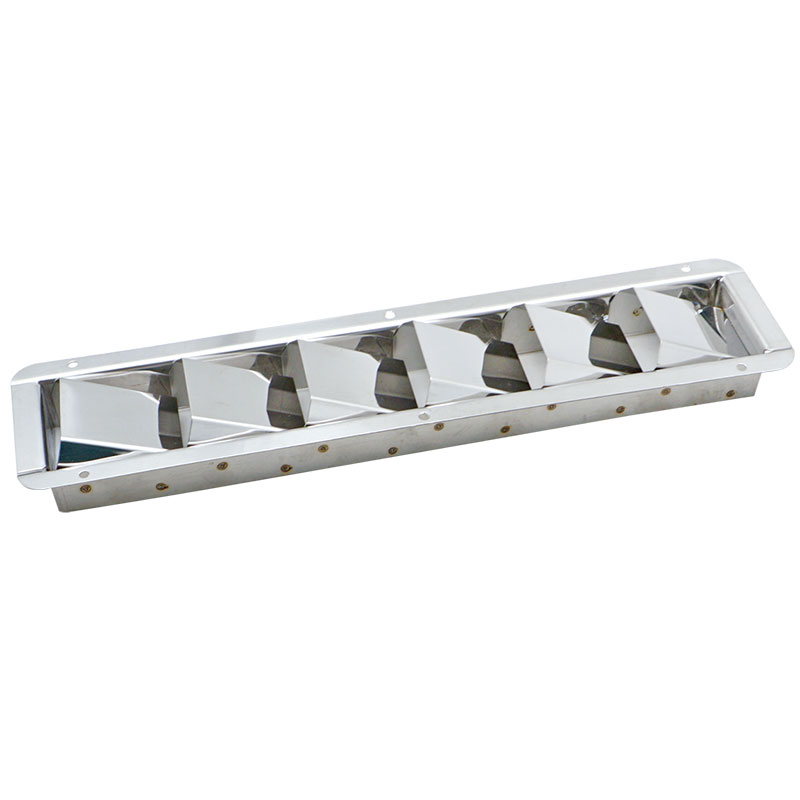 [] Louvered Vent, w/ 6 Slots, Inox 316, 327x76x27mm image