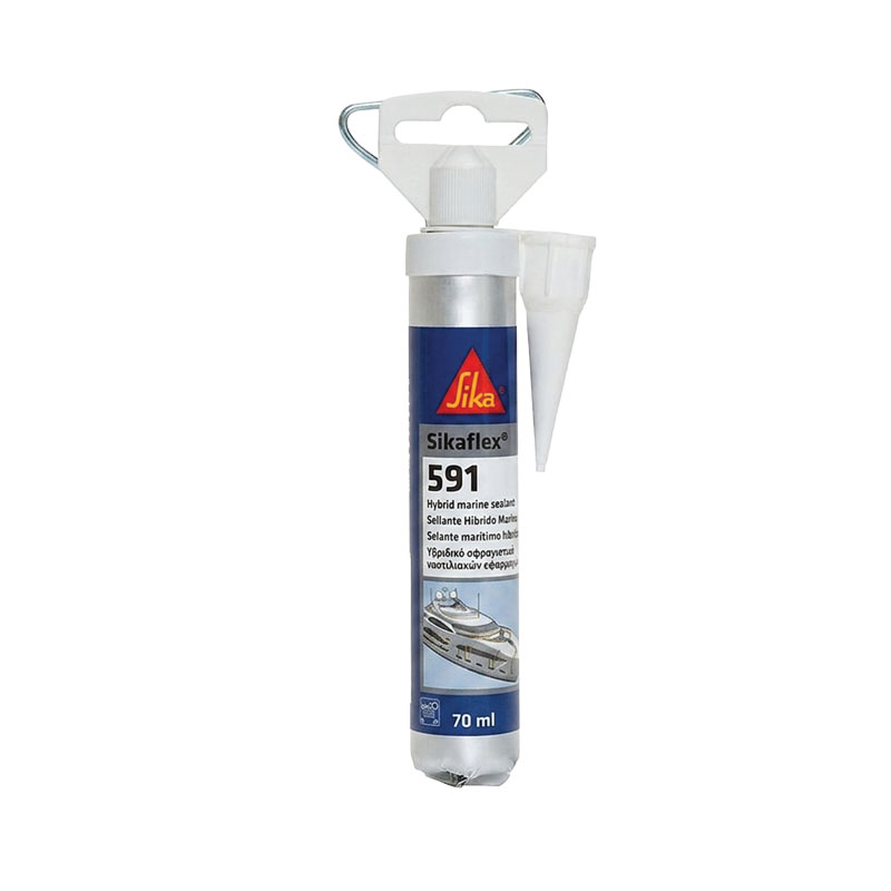 [] Polyurethane, 1 material, 70ml (general use), Sikaflex 591, white image