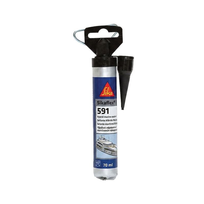 [] Polyurethane, 1 material, 70ml (general use), Sikaflex 591, black image