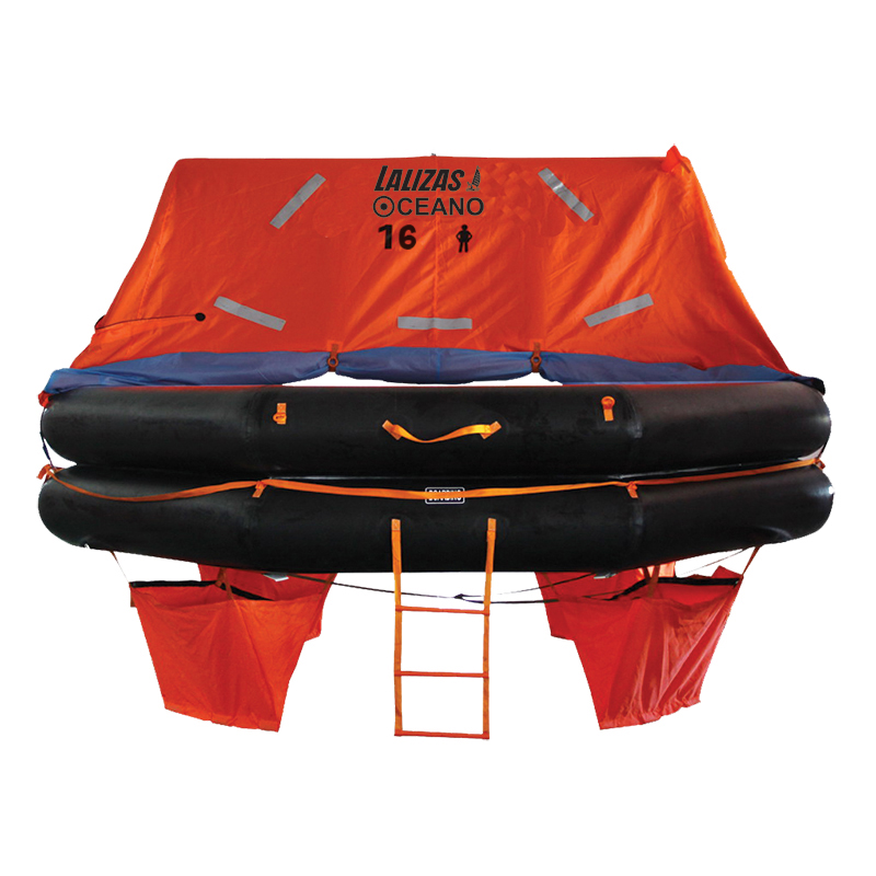[] LALIZAS Liferaft SOLAS OCEANO,MER,TOB Type,16 prs,canister (A) image