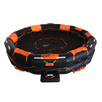 [] LALIZAS Liferaft OCEANO,Open Reversible Type,25 prs,canister image