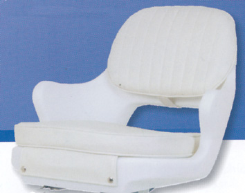 [] Yachtsman chair, w/ cushion white, Springfield image