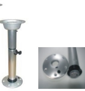 [] Table pedestal, adjust. height 547-700mm, Springfield image