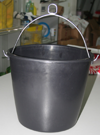 [] Marine bucket 10L,plastic,black image