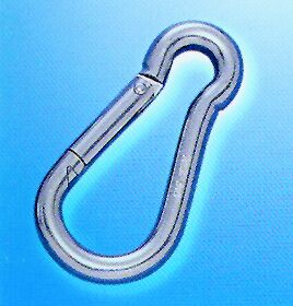 [] Snap hook, Inox 316, Diam. 5mm image
