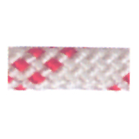 [] CABO Cruising rope Halyard, Diam. 3mm, white with red braid image